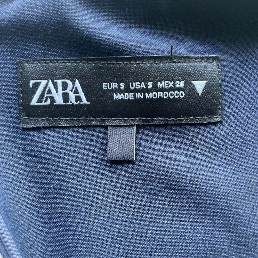 Zara Women's Mini Dress - Deep Blue